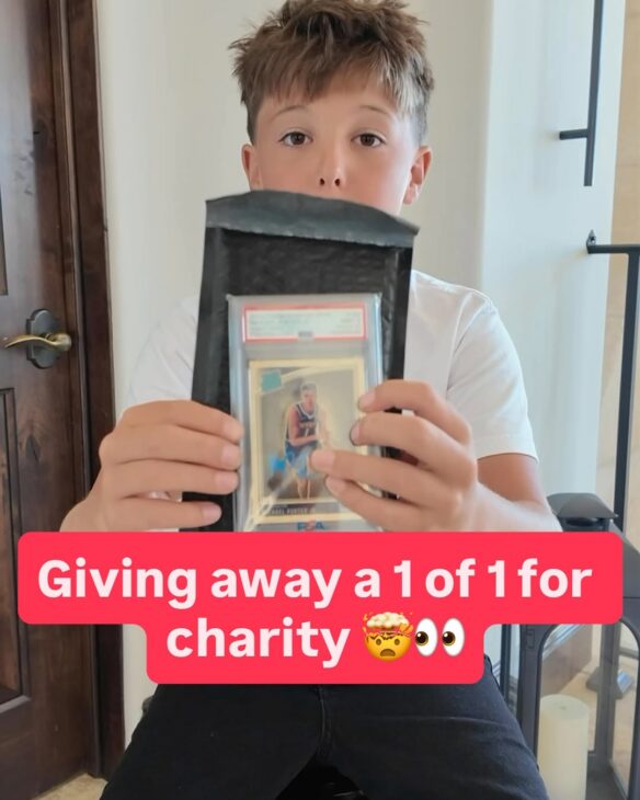 I’m auctioning off Michael Porter Jr’s 1 of 1 rookie card for charity starting July 9th on ALT! 🏀🤯 This card was signe…