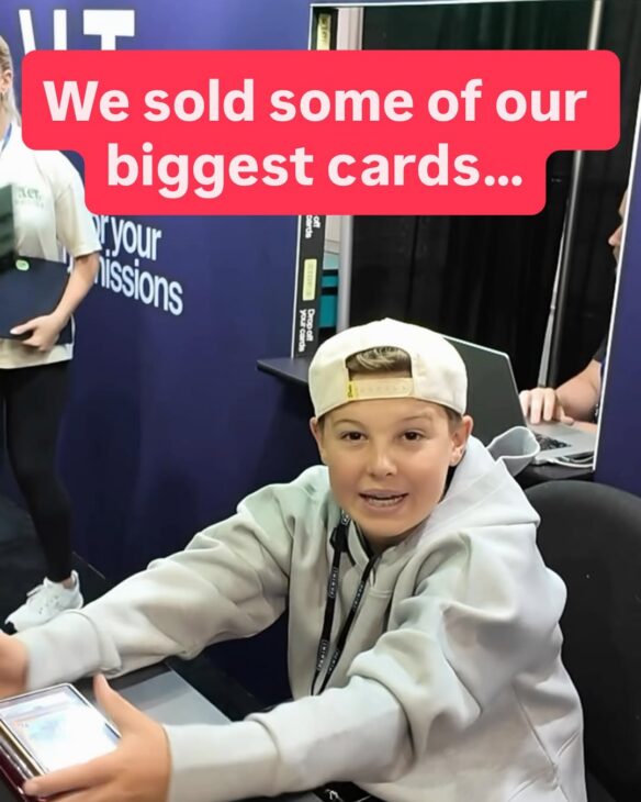 We got a TON of cash in advance for these massive cards we’re auctioning off on ALT. 👀🤯 How much do you think the Shed…
