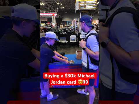 Buying a $30k Michael Jordan card 🤯👀