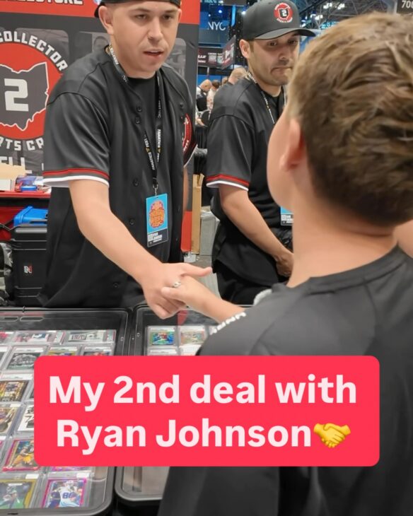 Always great doing business with @cardcollector2 🤝 #sportscards #negotiation