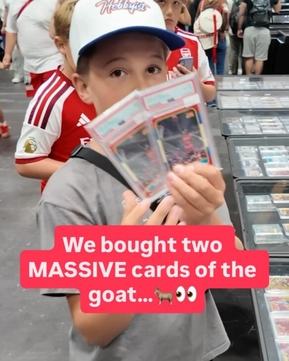 Huge pick up for $20k 🤝🏀 #sportscards #goat